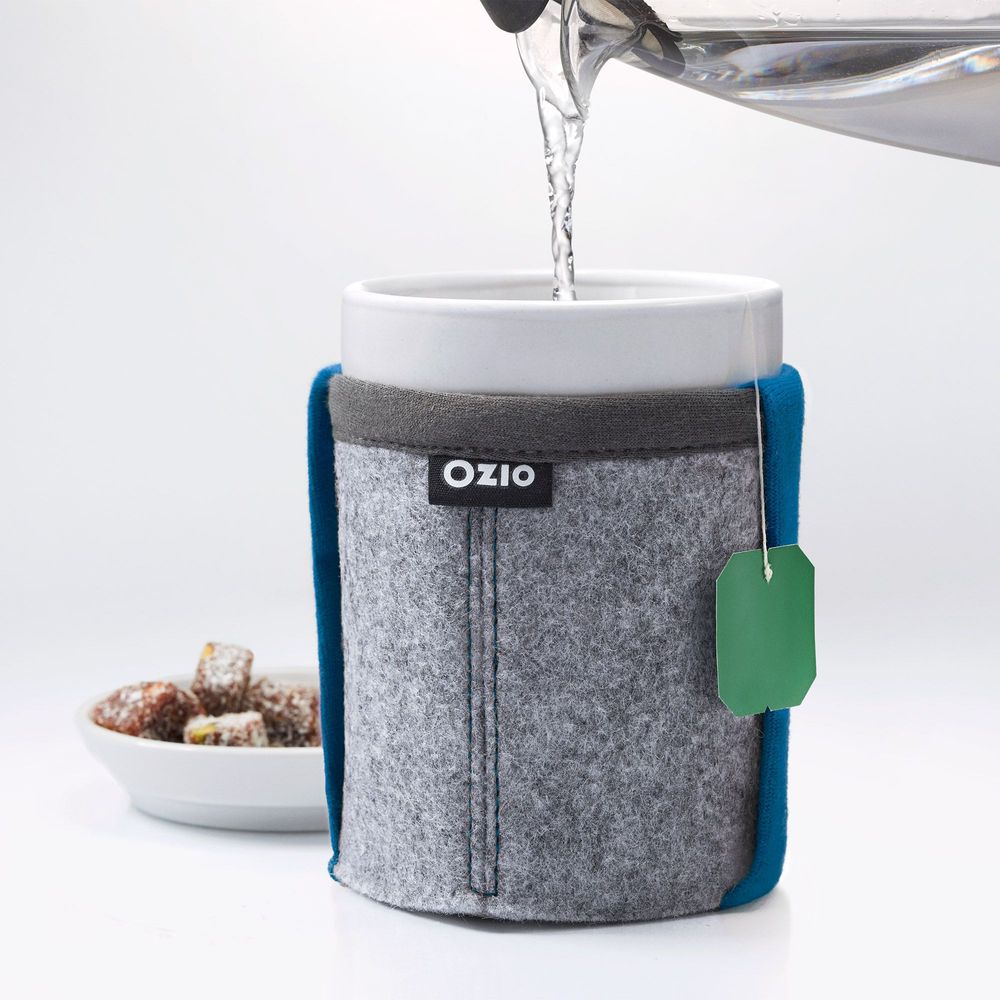 Tea and coffee accessories - Tama, hand-warmer mug - Blue - OZIO TIME
