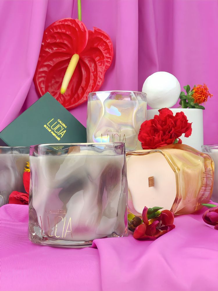 Bougies - Collection de bougies Leveche, conçue pour être réutilisée - GALLERIA LUCIA