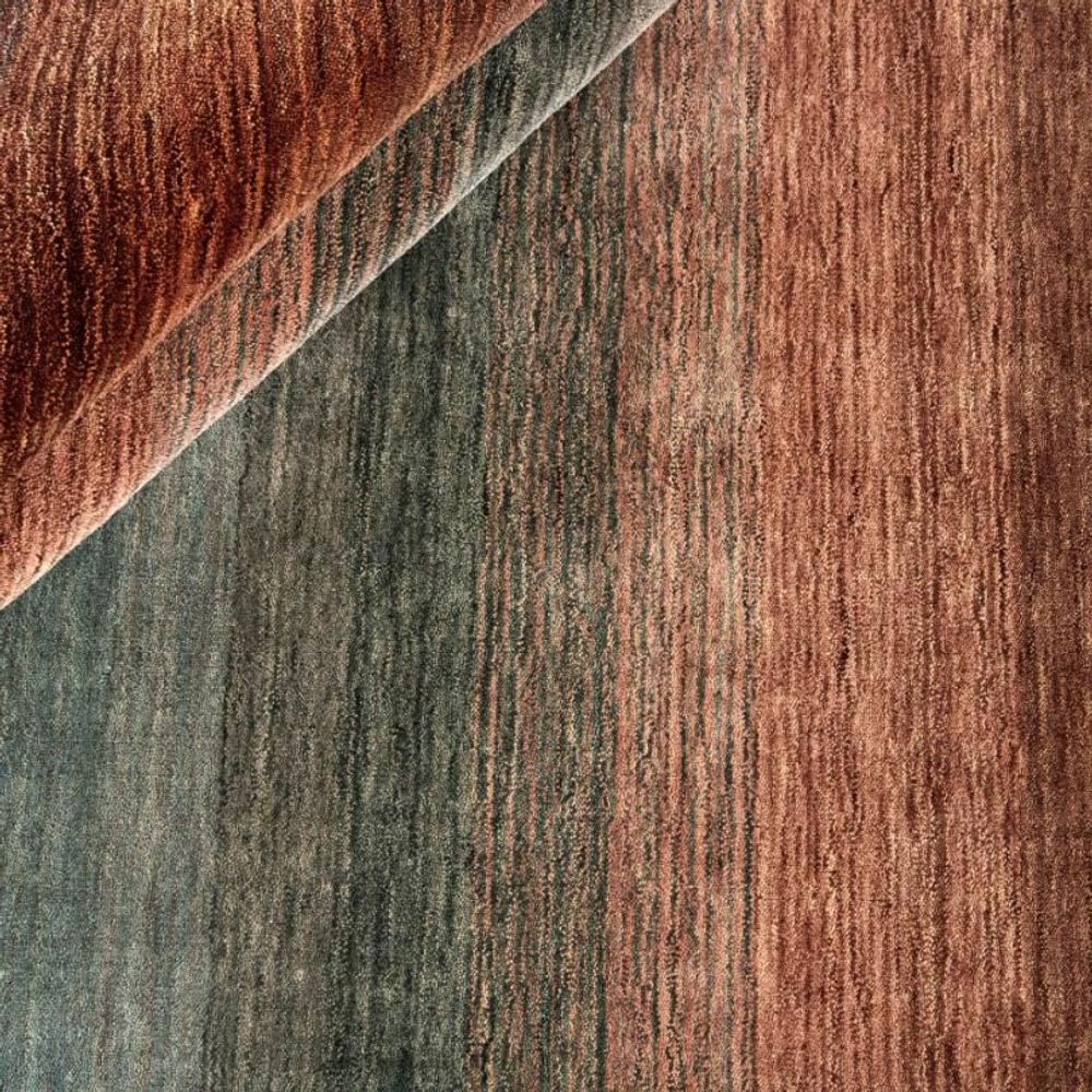 Tapis design - Tapis Panorama - Dark Brown Multi - REZAS RUGS
