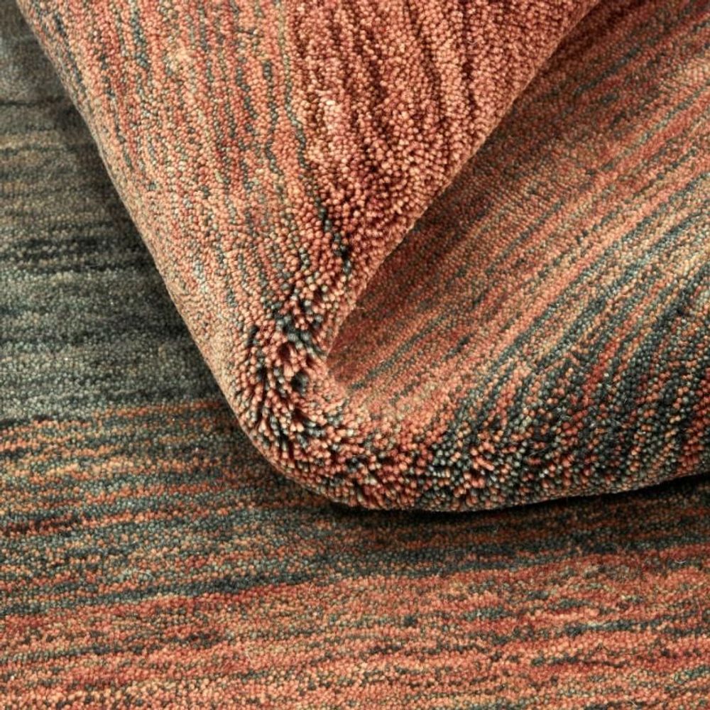 Tapis design - Tapis Panorama - Dark Brown Multi - REZAS RUGS
