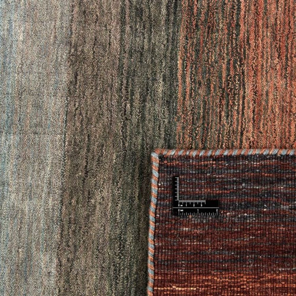 Tapis design - Tapis Panorama - Dark Brown Multi - REZAS RUGS
