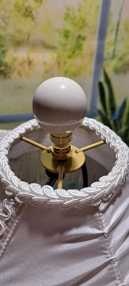 Decorative objects - NUPTIAL Victorian White Lampshade - BELLE EPOQUE