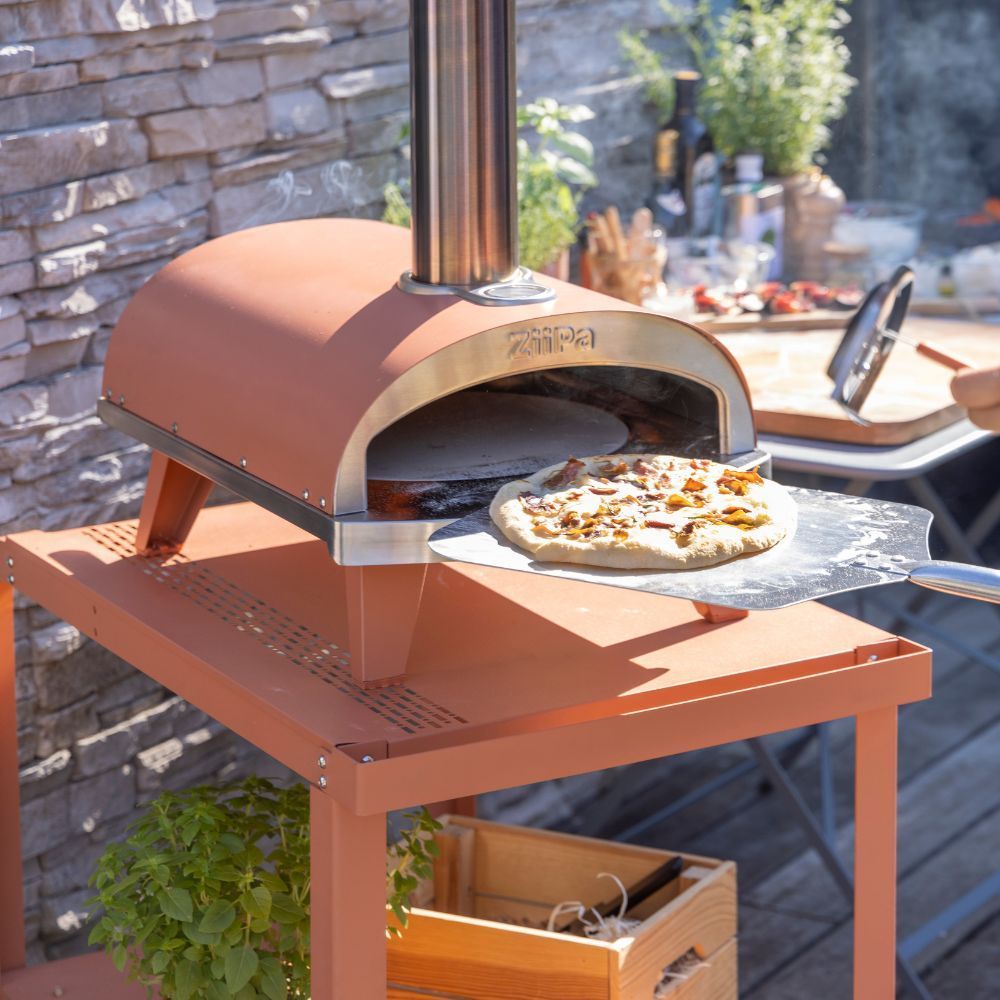 Barbecues - Piana • Four à pizza à pellets • Terracotta - ZIIPA