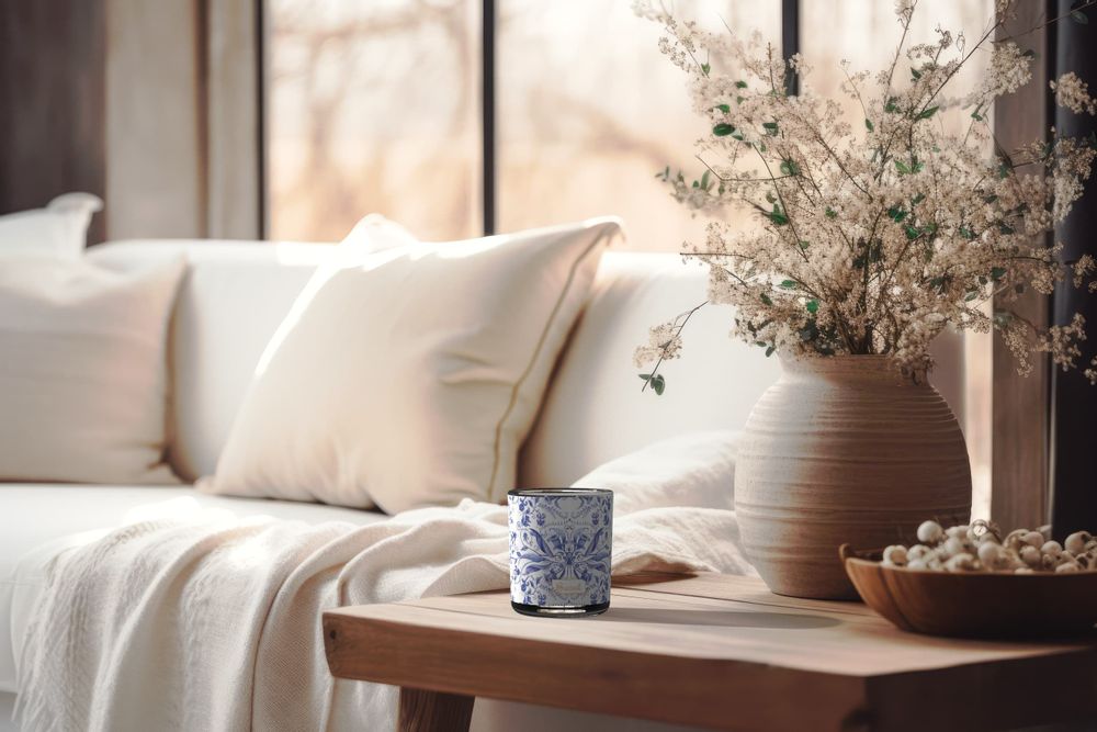 Decorative objects - Biscuit Scented Candle - LUMEN • MAISON DE PARFUMS D'INTÉRIEUR