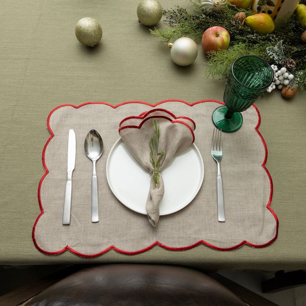 Sets de table - Set de 2 sets de table « Wave Contour - HYA CONCEPT STORE