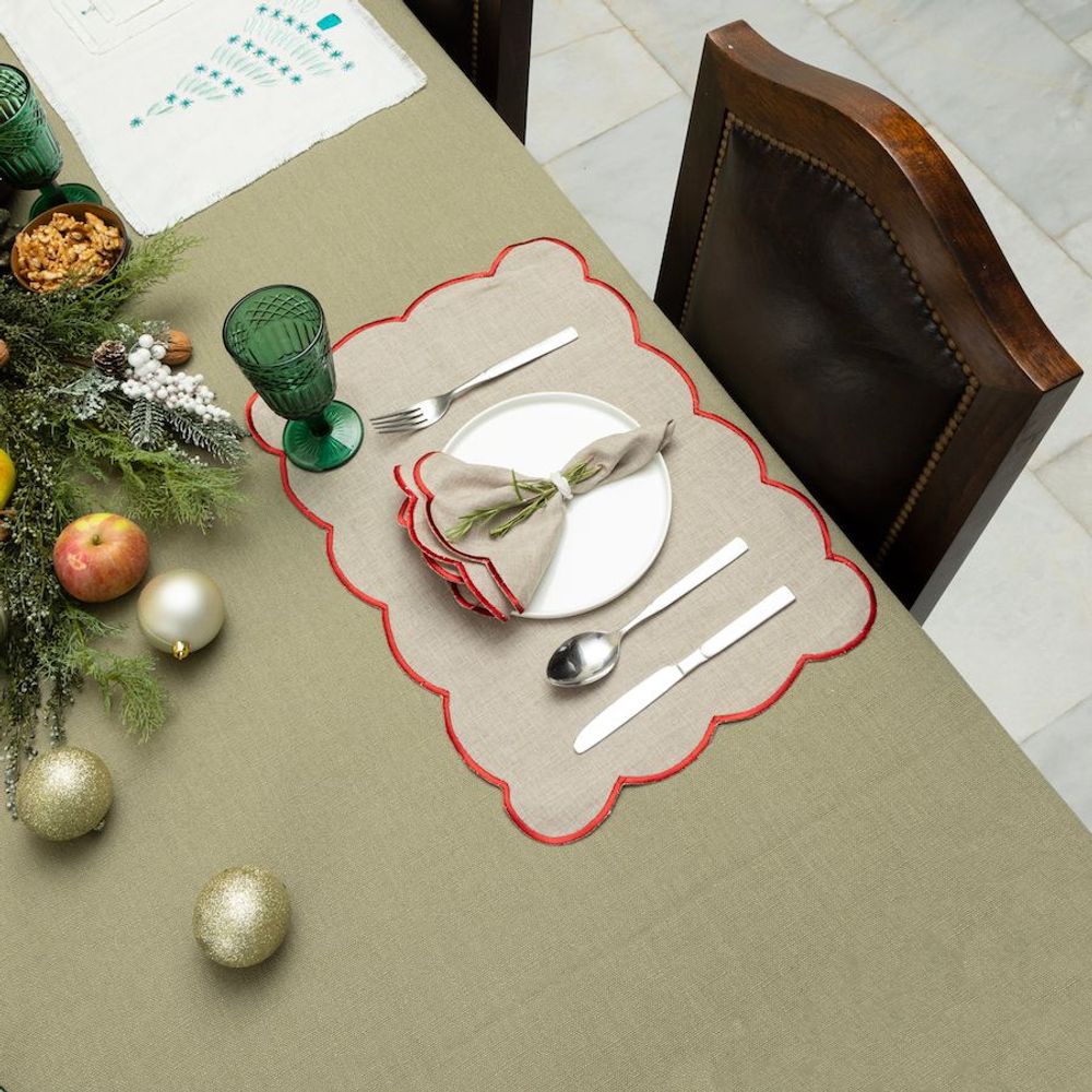 Sets de table - Set de 2 sets de table « Wave Contour - HYA CONCEPT STORE
