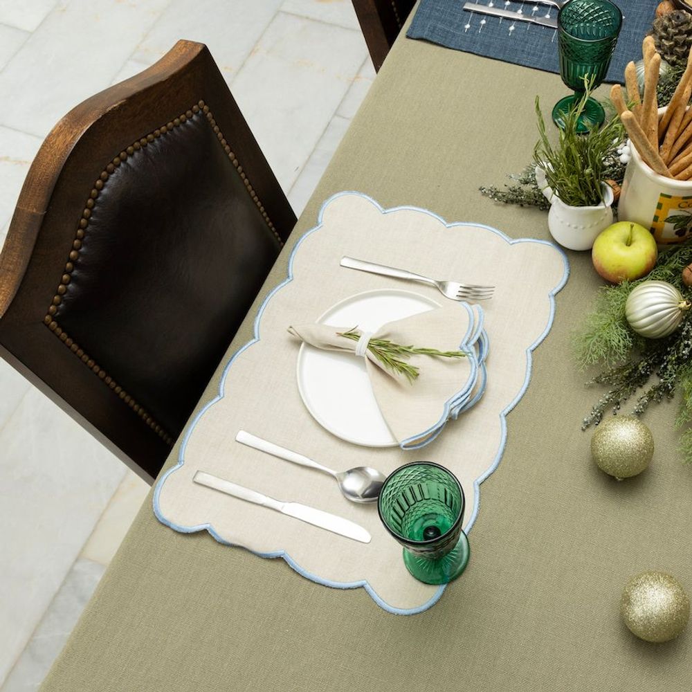 Sets de table - Set de 2 sets de table « Wave Contour - HYA CONCEPT STORE