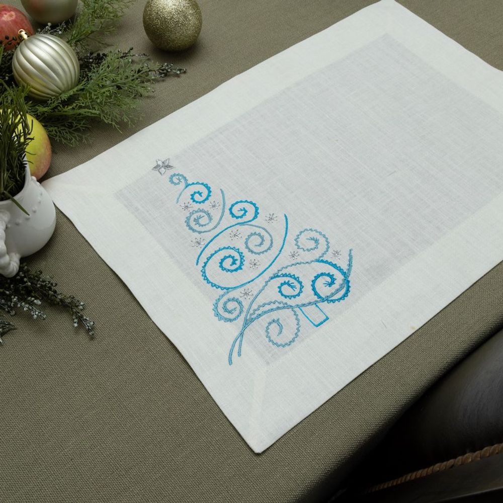Dessous de plat - Set de 2 sets de table "Joyful Christmas Tree" - HYA CONCEPT STORE