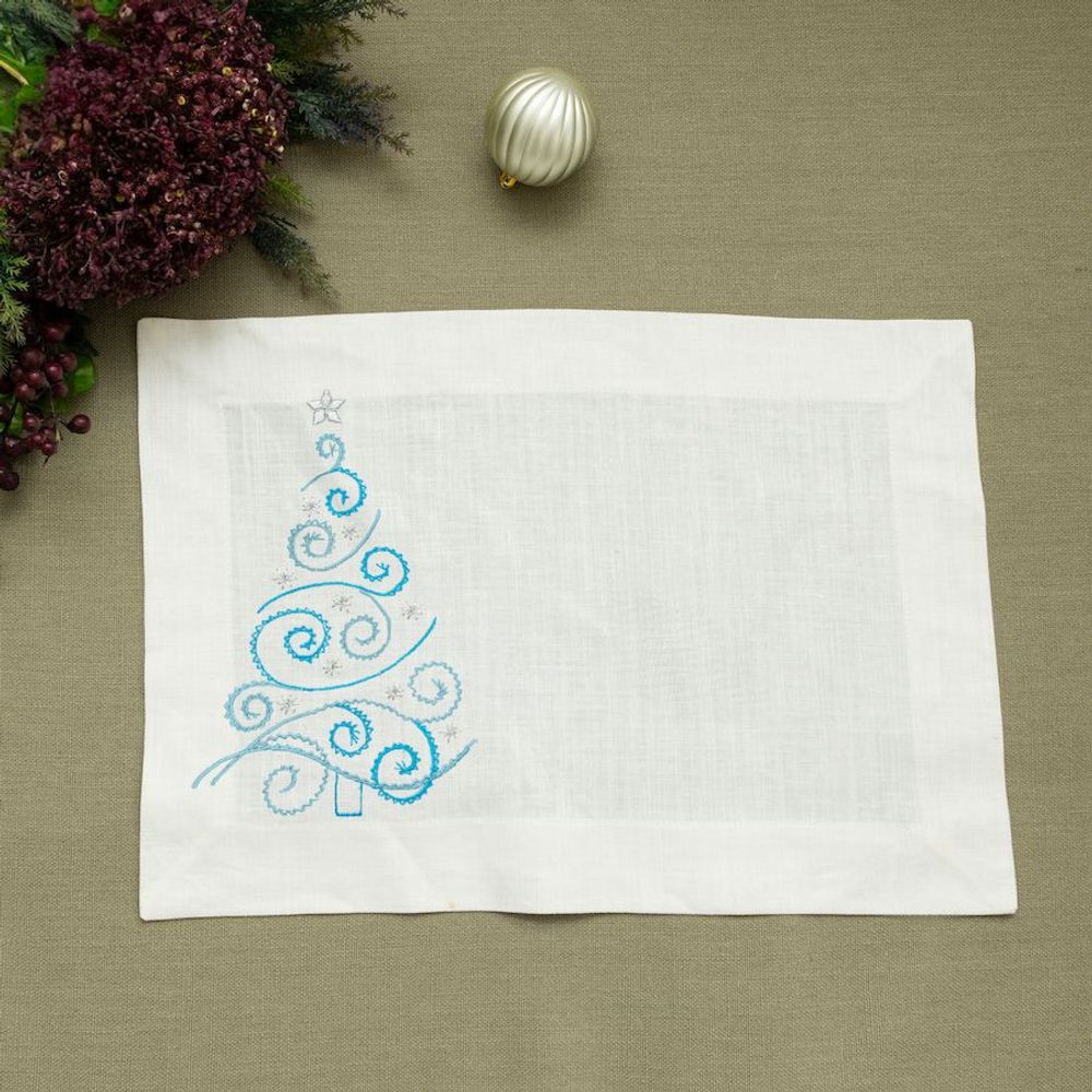 Dessous de plat - Set de 2 sets de table "Joyful Christmas Tree" - HYA CONCEPT STORE