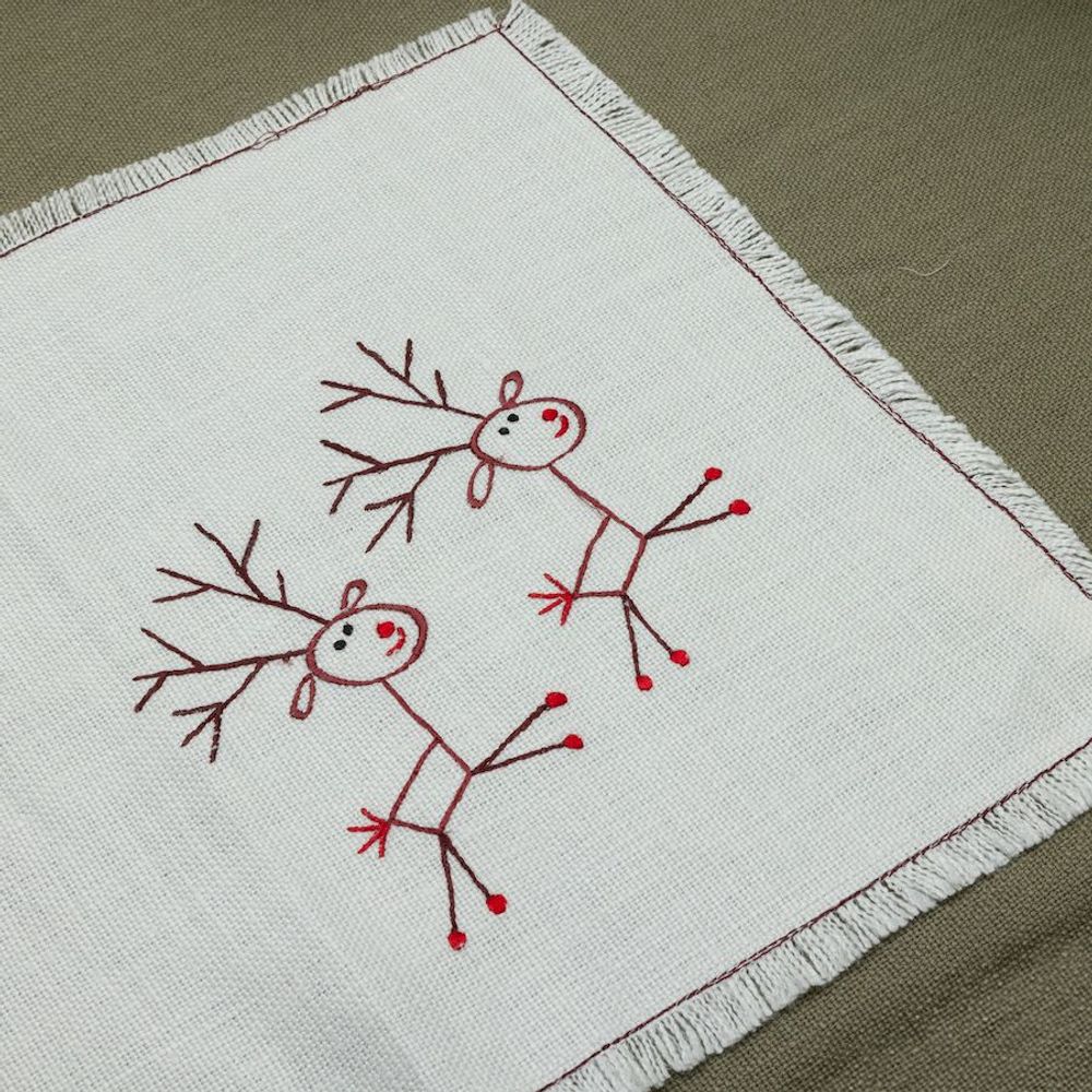 Christmas table settings - Reindeer Rug - HYA CONCEPT STORE