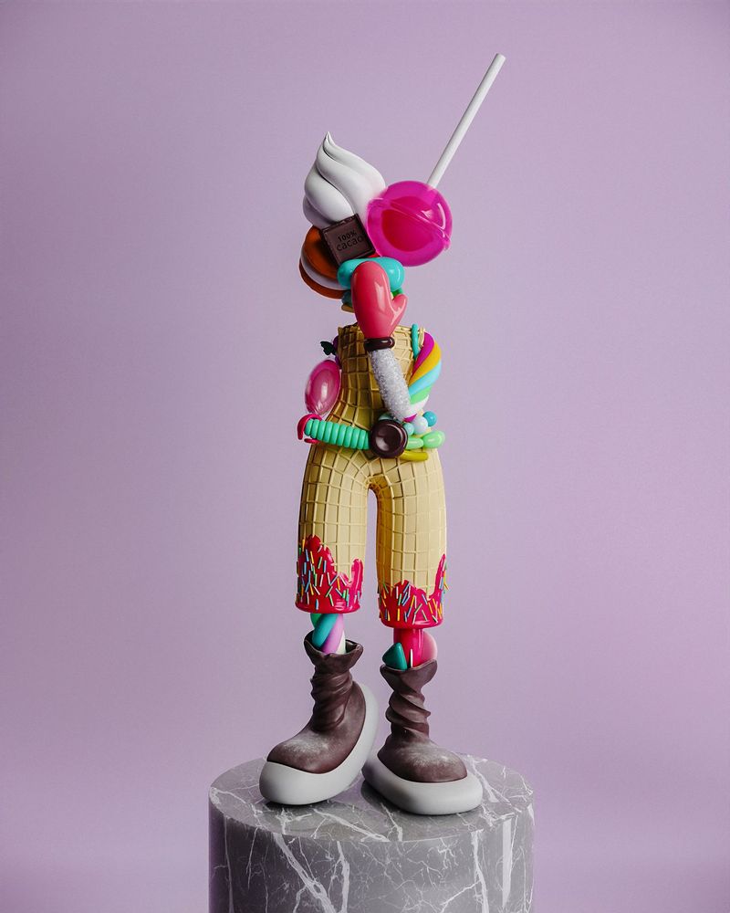 Sculptures, statuettes and miniatures - Sculpture – Candy Lady - YOOMOOTA