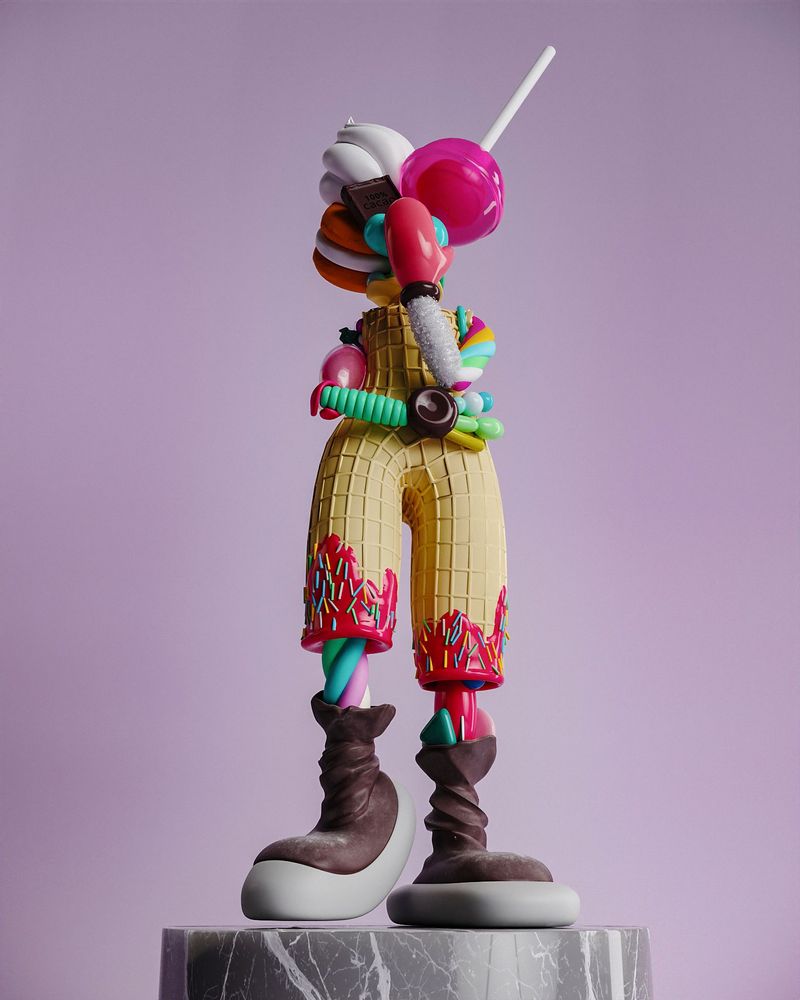 Sculptures, statuettes and miniatures - Sculpture – Candy Lady - YOOMOOTA