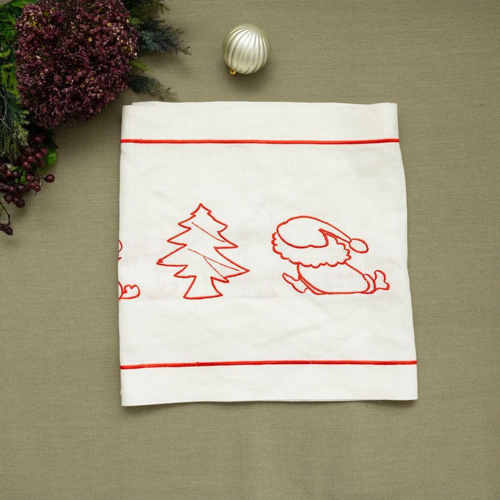 Nappes - Coureur de Noël - HYA CONCEPT STORE