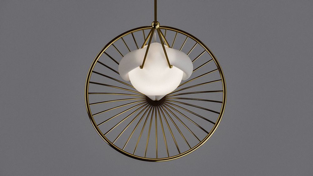 Objets design - Lampe — Lumière sur le trampoline - YOOMOOTA