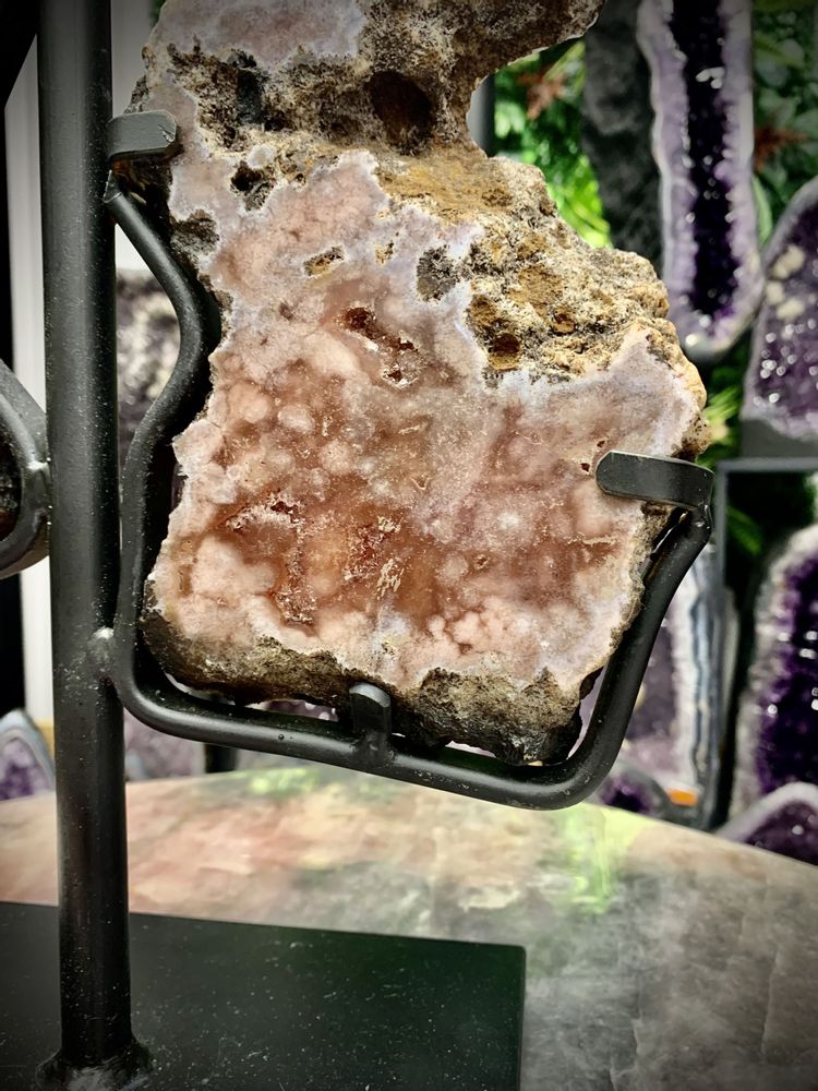 Design objects - PINK AMETHYST: DECORATIVE OBJECT (UNIQUE HANDMADE PIECE) - LAVENTURINE GALLERY