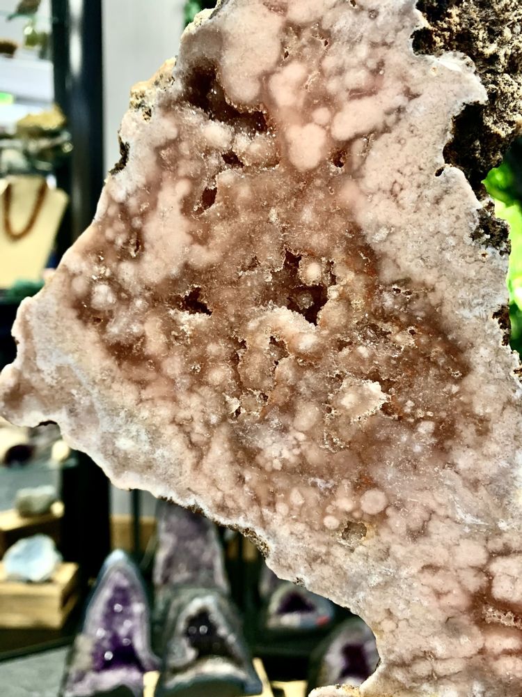 Design objects - PINK AMETHYST: DECORATIVE OBJECT (UNIQUE HANDMADE PIECE) - LAVENTURINE GALLERY