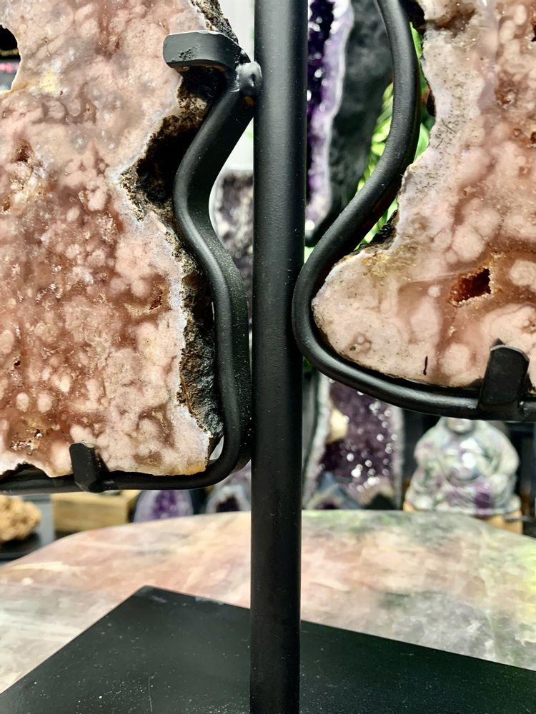 Design objects - PINK AMETHYST: DECORATIVE OBJECT (UNIQUE HANDMADE PIECE) - LAVENTURINE GALLERY