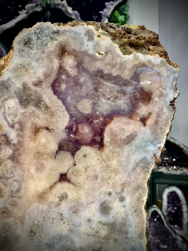 Design objects - PINK AMETHYST XL: DECORATIVE OBJECT (UNIQUE HANDMADE PIECE) - LAVENTURINE GALLERY