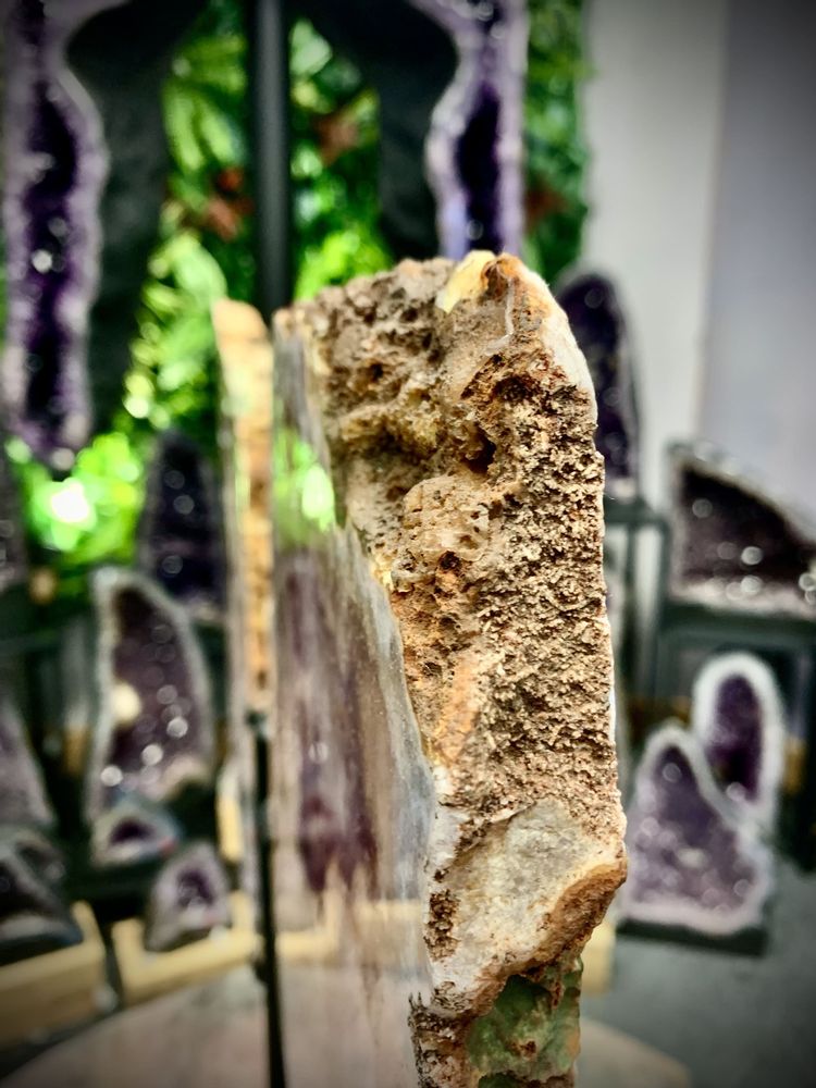 Design objects - PINK AMETHYST XL: DECORATIVE OBJECT (UNIQUE HANDMADE PIECE) - LAVENTURINE GALLERY