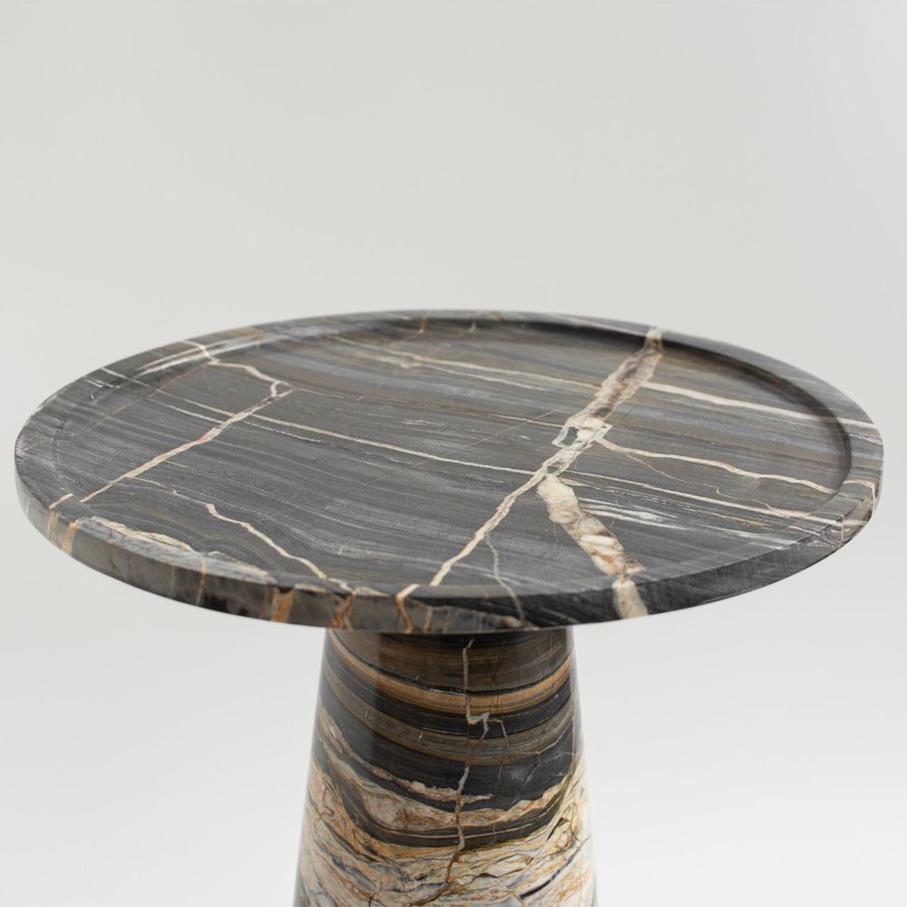 Autres tables - CONE SIDE TABLE | PICASSO MARBLE - KIWANO CONCEPT