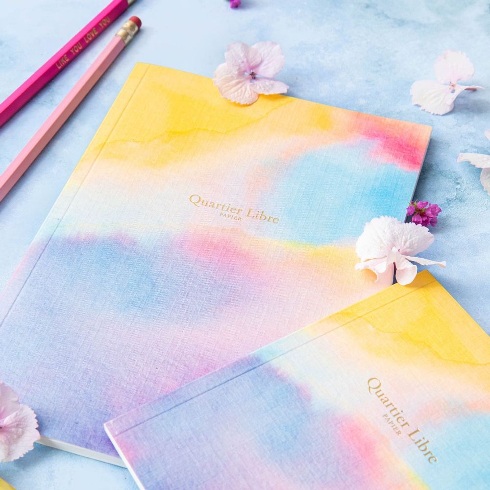 Stationery - Quartier Libre lined notebook - QUARTIER LIBRE PAPIER