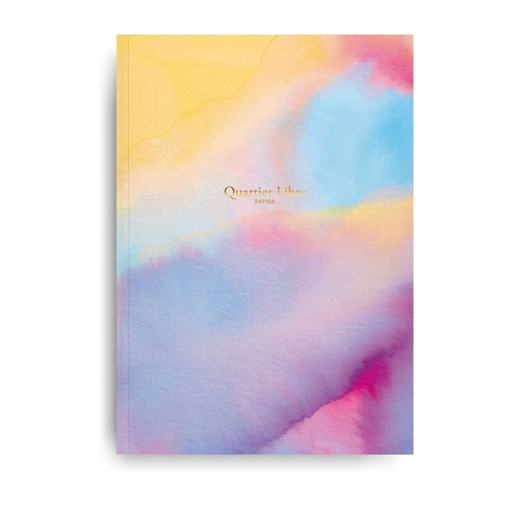 Stationery - Quartier Libre lined notebook - QUARTIER LIBRE PAPIER