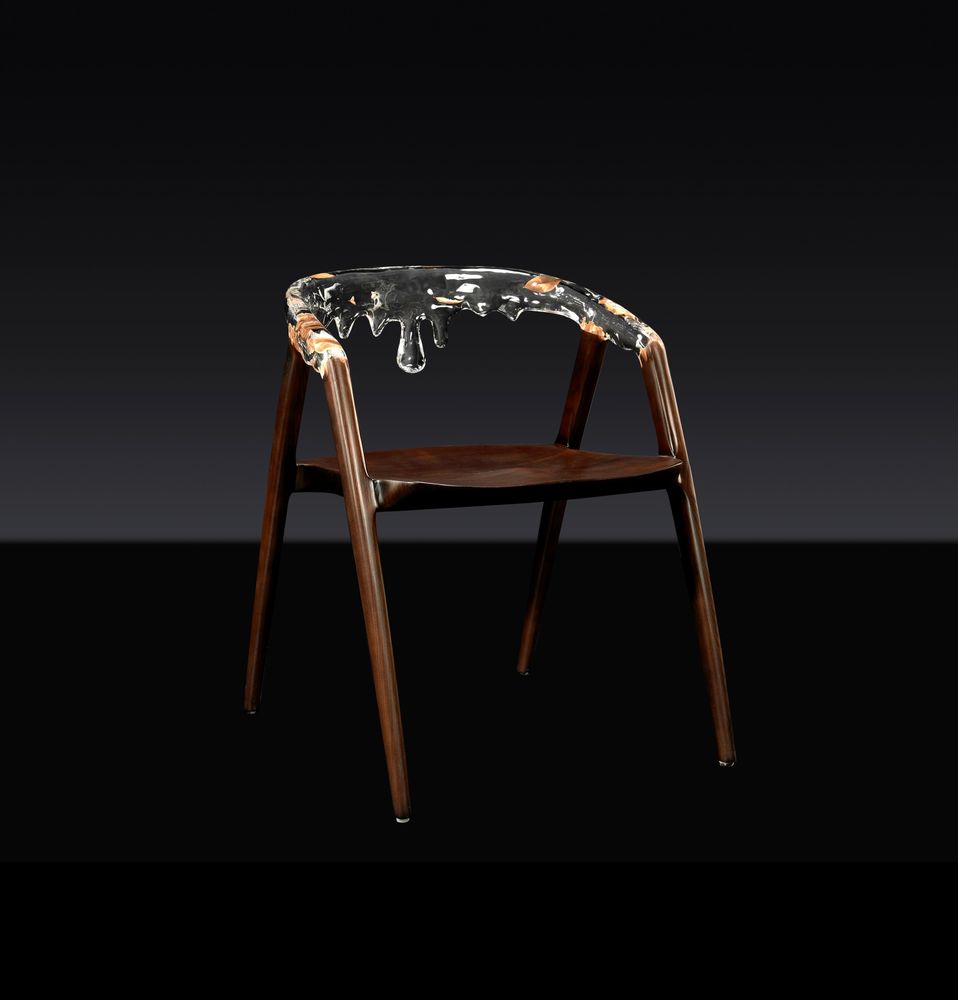 Armchairs - Dripping Chair (With Solid Wood) - GORDON GU