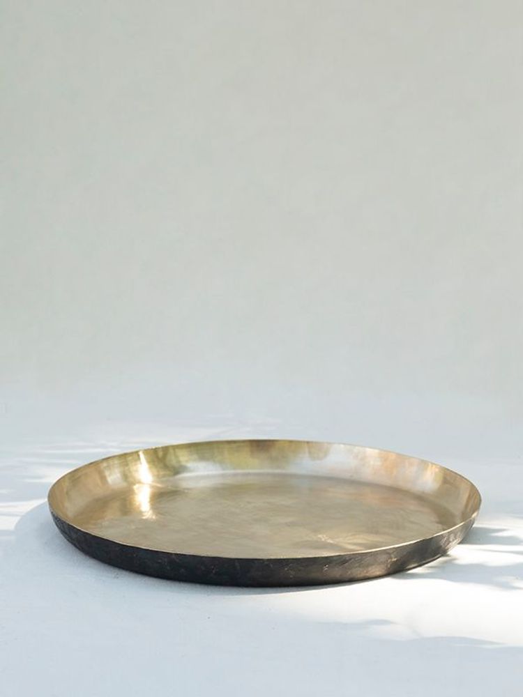 Platter and bowls - DHRUTIKA Kansa Crockery - NO-MAD