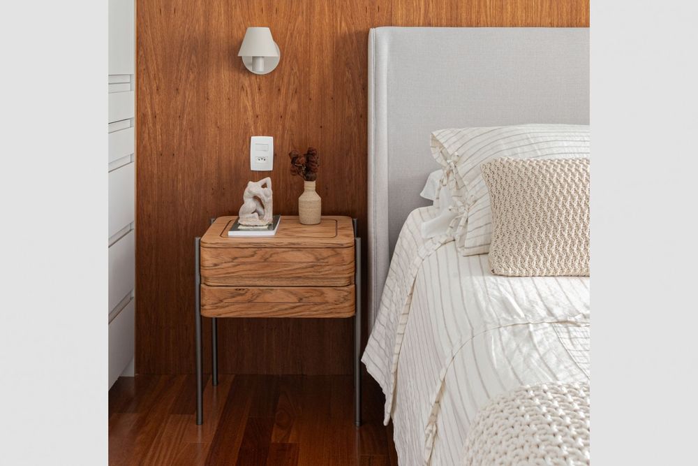 Night tables - "GABIE" NIGHTSTAND / BEDSIDE TABLE - ALESSANDRA DELGADO DESIGN