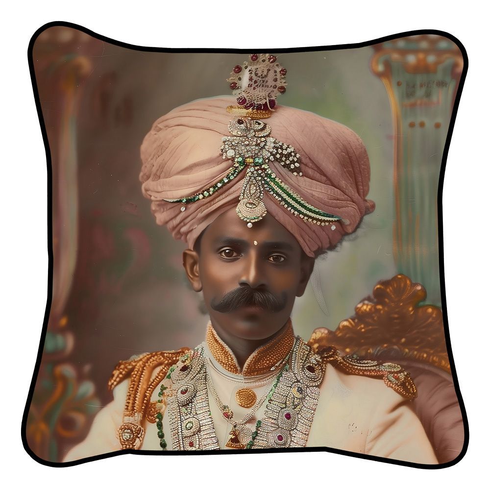 Fabric cushions - Maharaja CUSHIONS - BLUE SHAKER