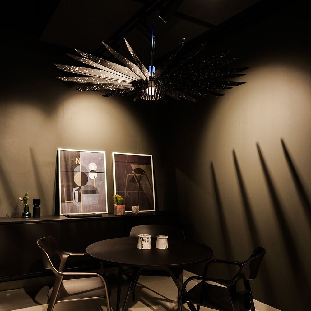 Objets de décoration - ÉCLOSION n°6 | LE PAVÉ noir - KARDUUS
