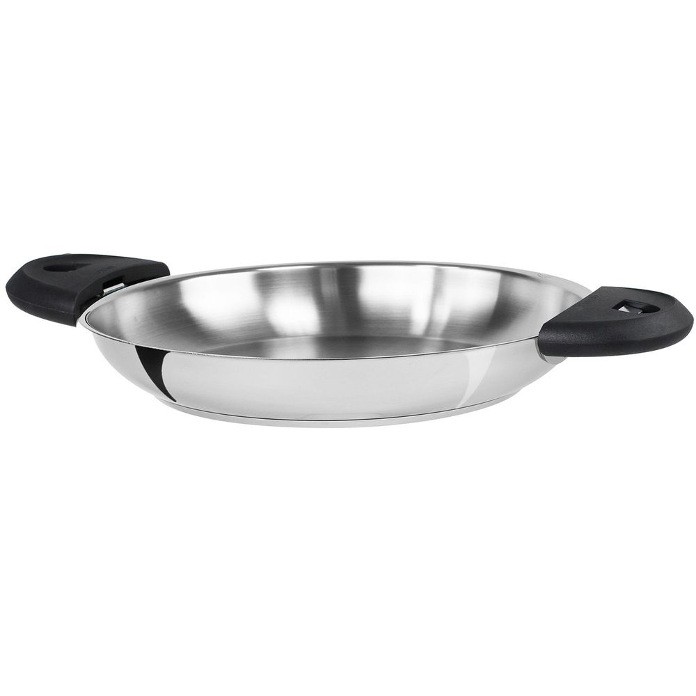 Plats et saladiers - Poêle inox 24 cm Mutine amovible - CRISTEL