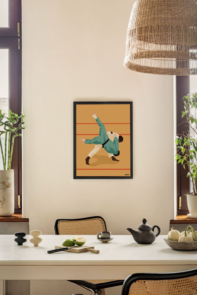 Affiches - Affiche judo | sport - ZEHPUR