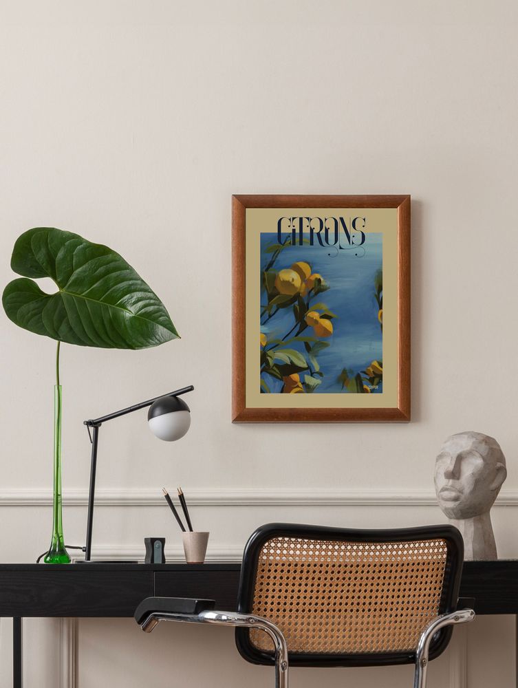 Affiches - Affiche citronnier - Fruits et légumes - ZEHPUR