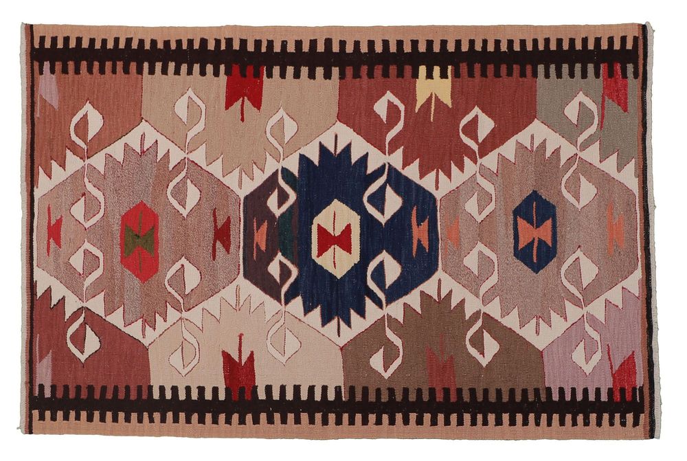 Tapis - Kilim avec fils anciens - KILIMS ADA