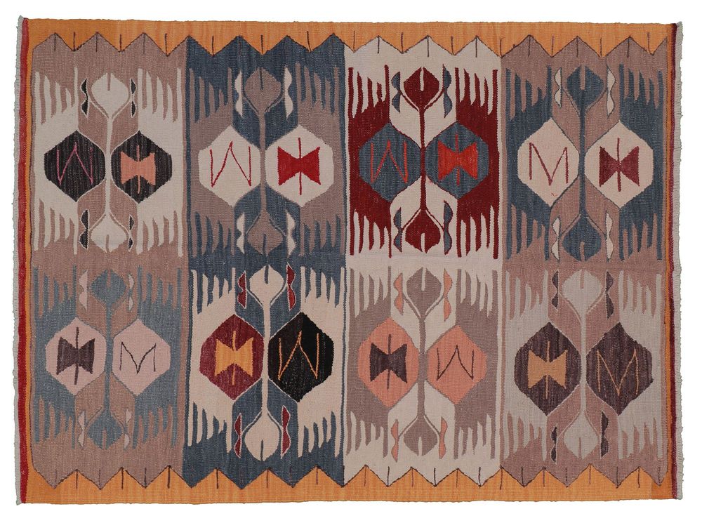 Tapis - Kilim avec fils anciens - KILIMS ADA