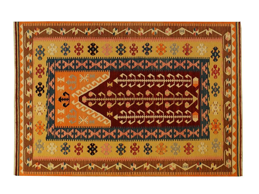 Tapis - Kilim avec fils anciens - KILIMS ADA