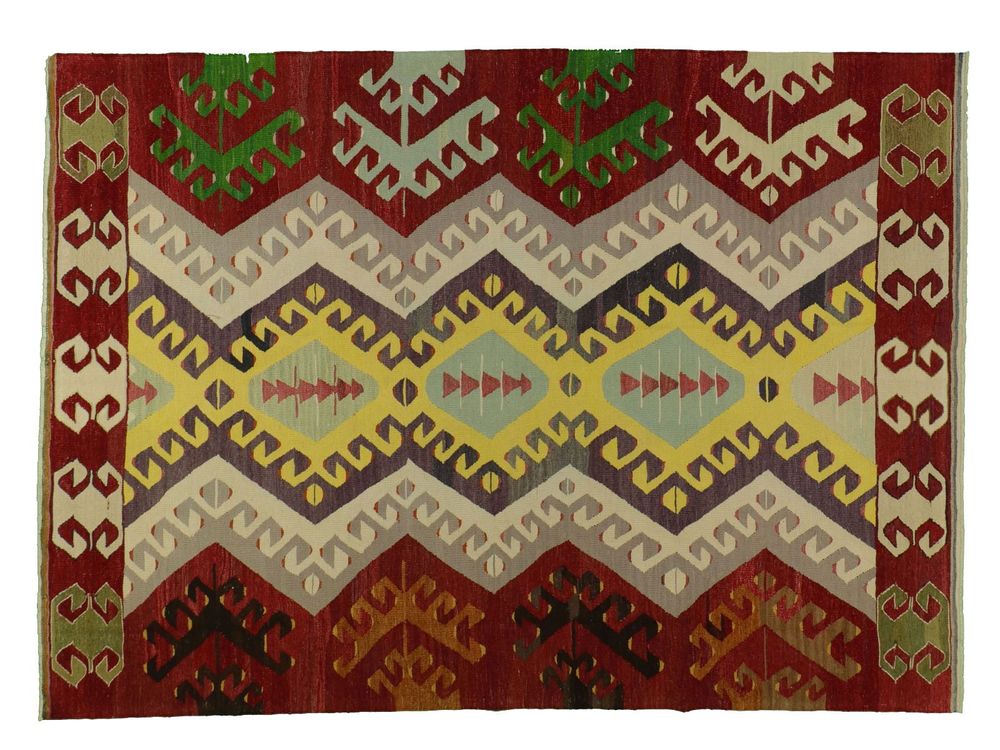 Tapis - Kilim avec fils anciens - KILIMS ADA