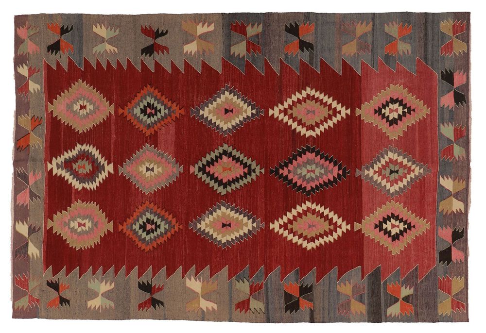 Tapis - Kilim ancien KOPRUBASI - KILIMS ADA