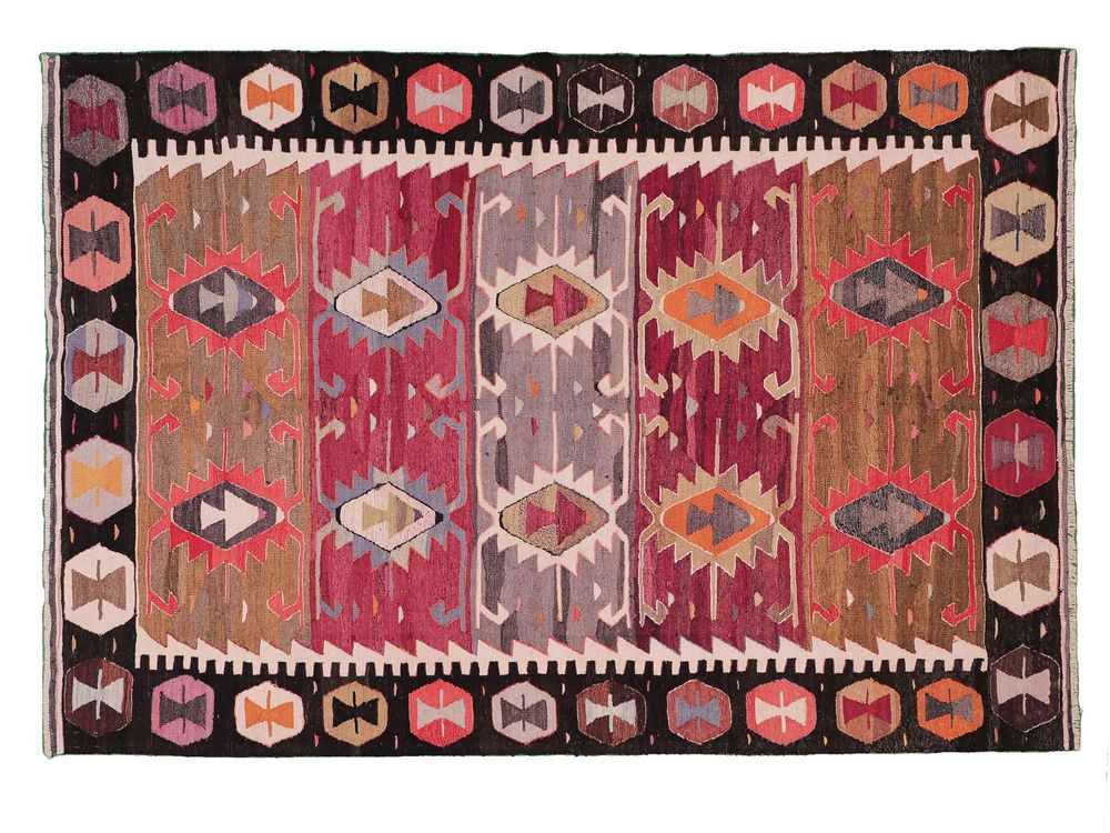 Rugs - Kilim with antique yarns - KILIMS ADA