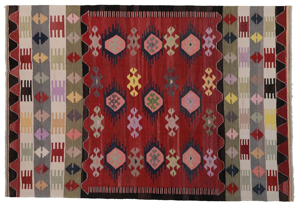 Tapis - Kilim avec fils anciens - KILIMS ADA