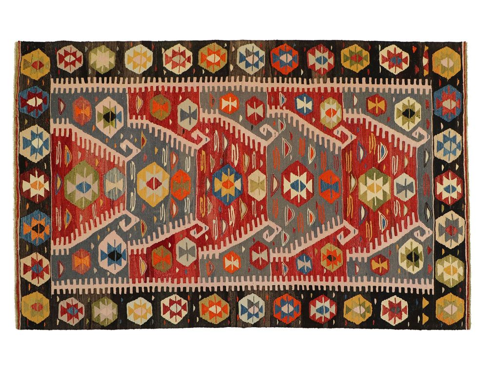 Tapis - Kilim avec fils anciens - KILIMS ADA