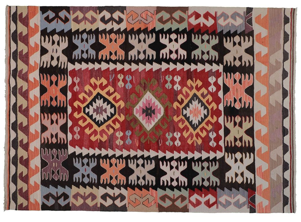 Tapis - Kilim avec fils anciens - KILIMS ADA