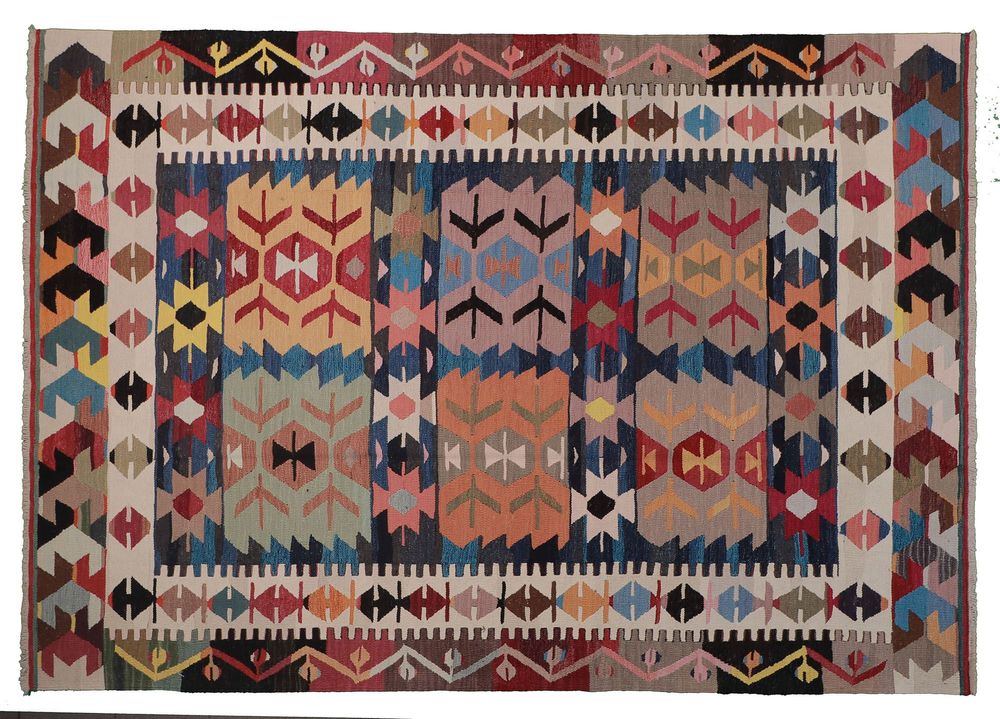 Tapis - Kilim avec fils anciens - KILIMS ADA