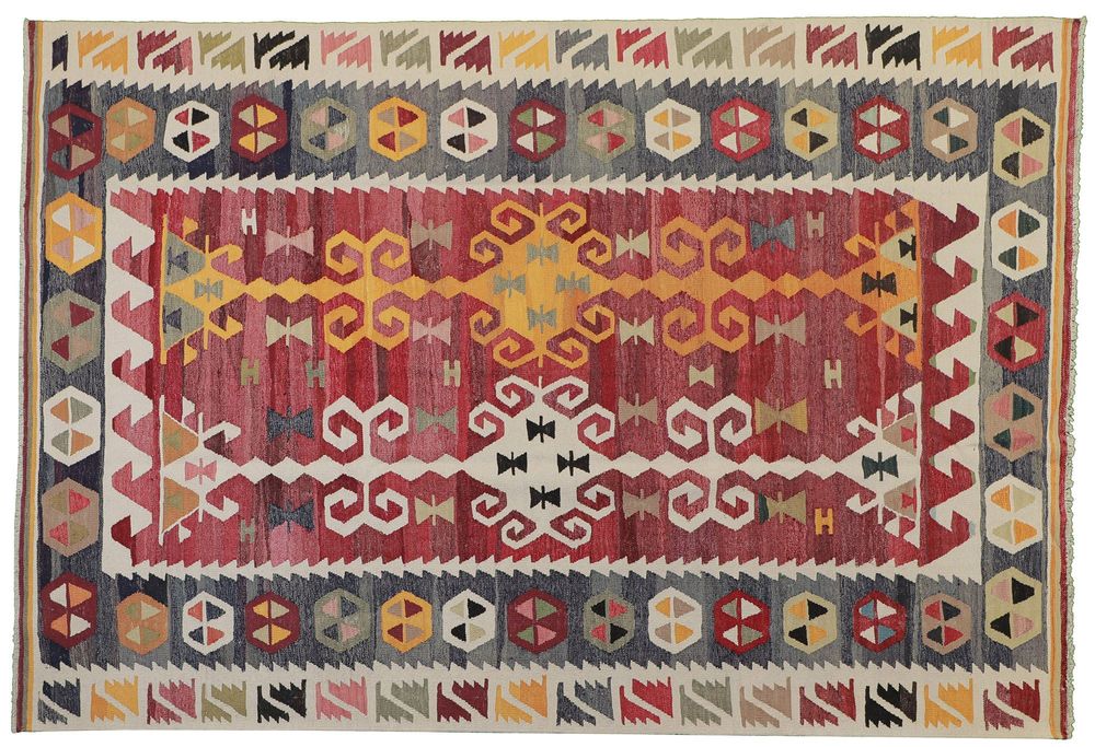 Rugs - Kilim with antique yarns - KILIMS ADA