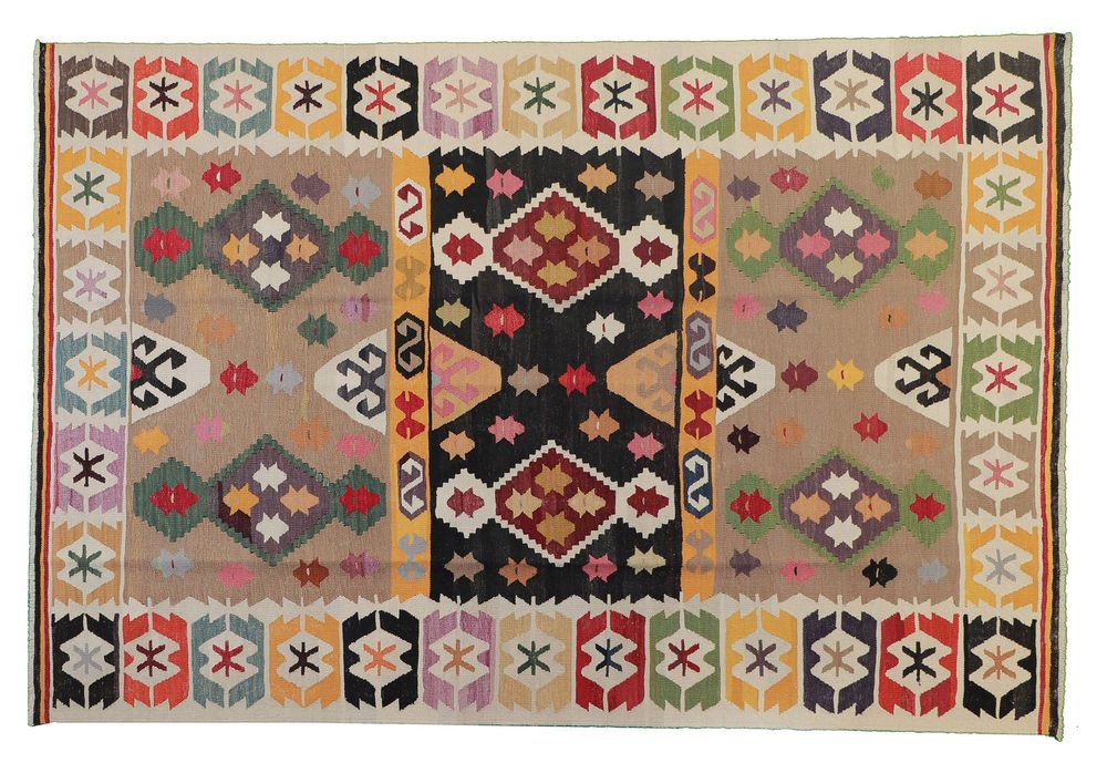 Rugs - Kilim with antique yarns - KILIMS ADA