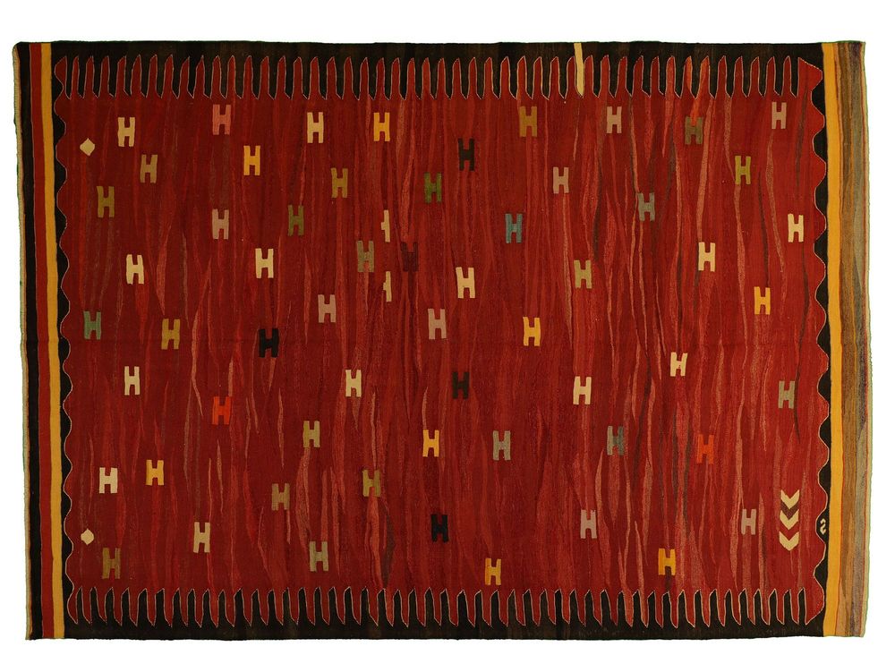 Tapis - Kilim avec fils anciens - KILIMS ADA