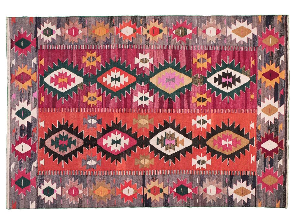 Rugs - Kilim with antique yarns - KILIMS ADA