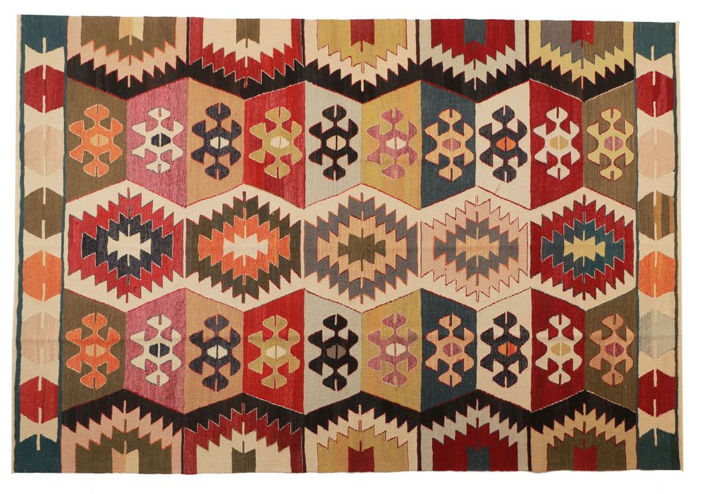 Rugs - Kilim with antique yarns - KILIMS ADA