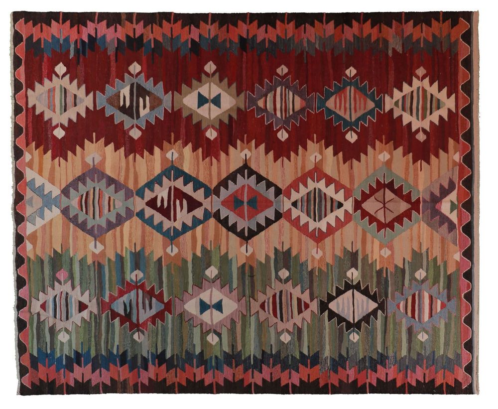 Tapis - Kilim avec fils anciens - KILIMS ADA